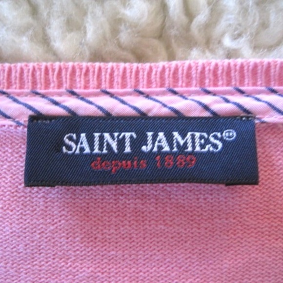 Saint James V-Neck Jumper - Picture 3 of 6